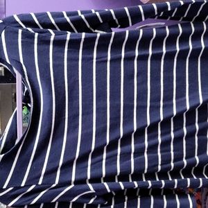 Stripped Boatneck Backout Old Navy Blouse